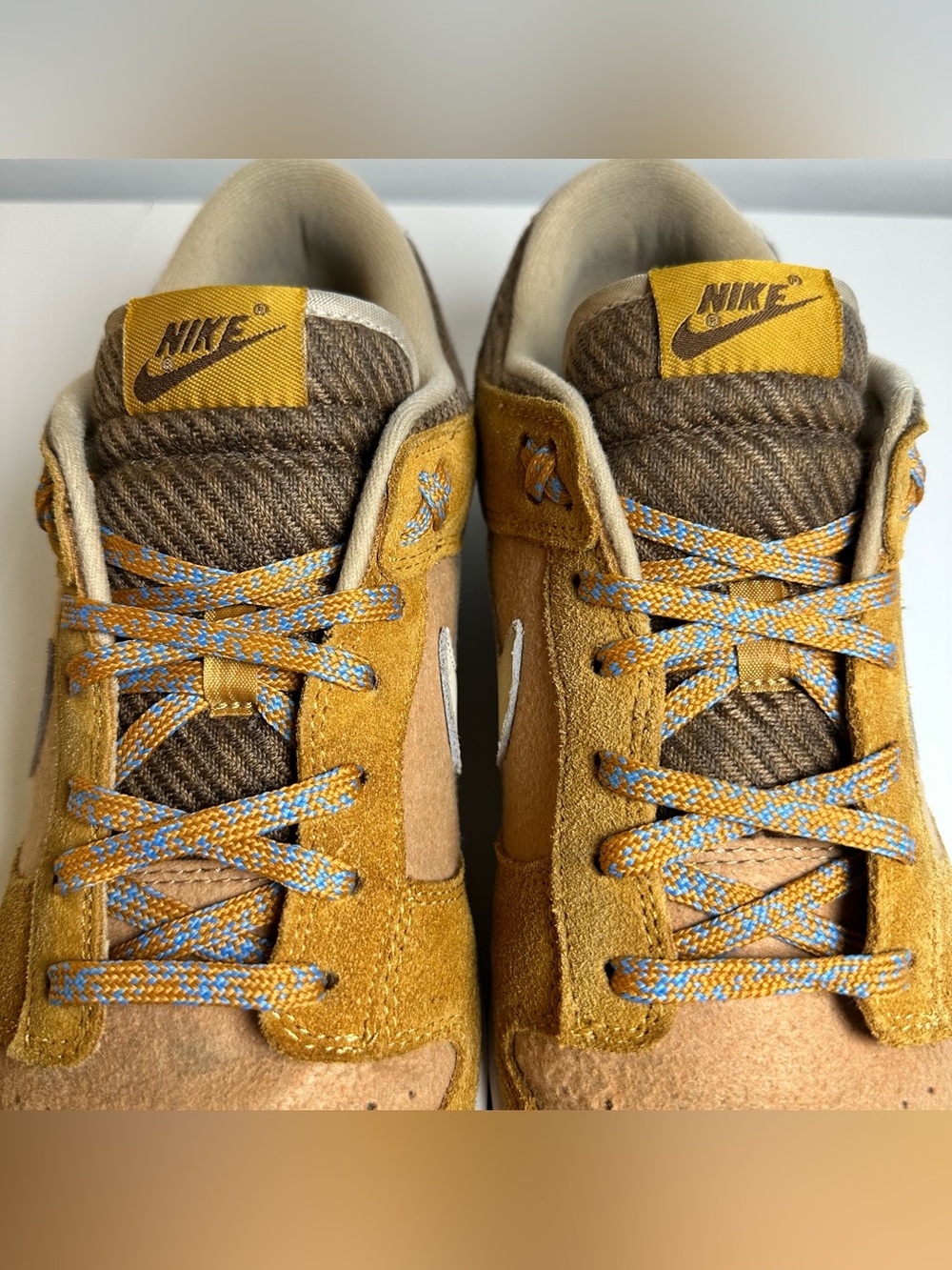 Nike Dunk Low SE Teddy Bear Praline Desert Ocher Mens 11 DZ5350-288 Sneakers - Picture 8 of 16